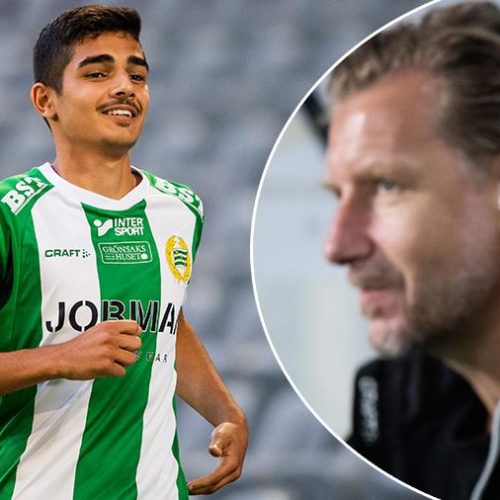 Förtroende och utveckling: Aimar i närbild under sin tid i Hammarby, där han fick stort förtroende och växte som spelare.