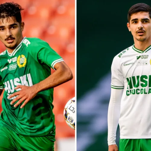 Genombrottet i Hammarby: Ett av många ögonblick där Aimar visade prov på teknik och spelintelligens i svensk elitfotboll.